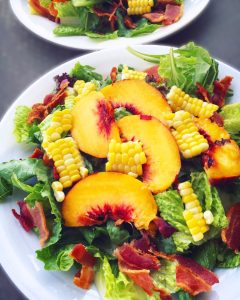 Grilled Peach Salad | Lauren Gaskill