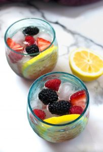 Triple Berry Lemon Agua Fresca