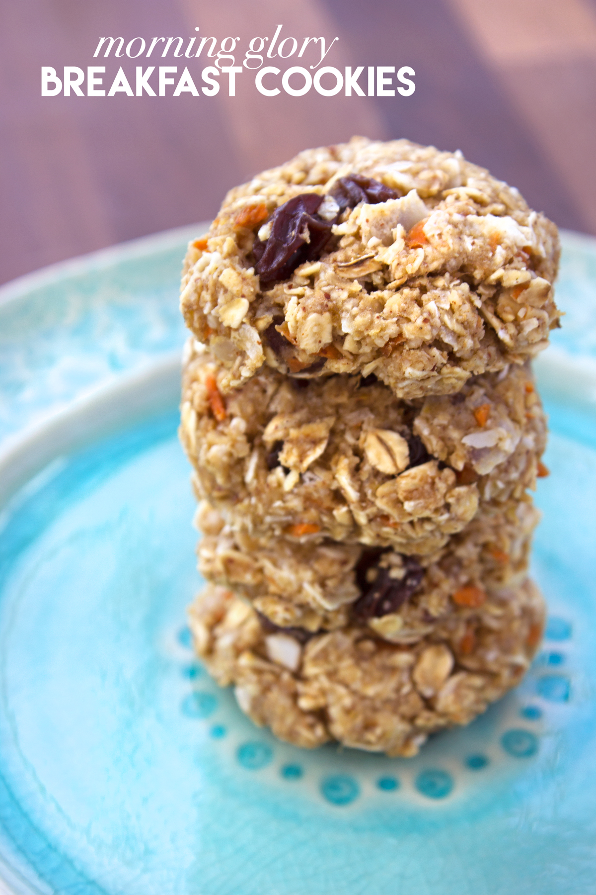 Morning Glory Breakfast Cookies | Making Life Sweet with Lauren Gaskill