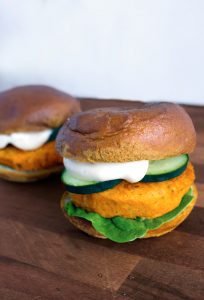 Sweet Potato Falafel Burgers | Making Life Sweet with Lauren Gaskill