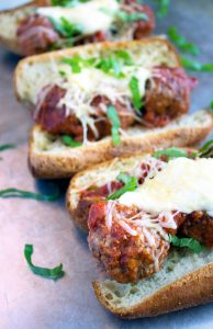 Italian Meatball Subs | Making Life Sweet with Lauren Gaskill