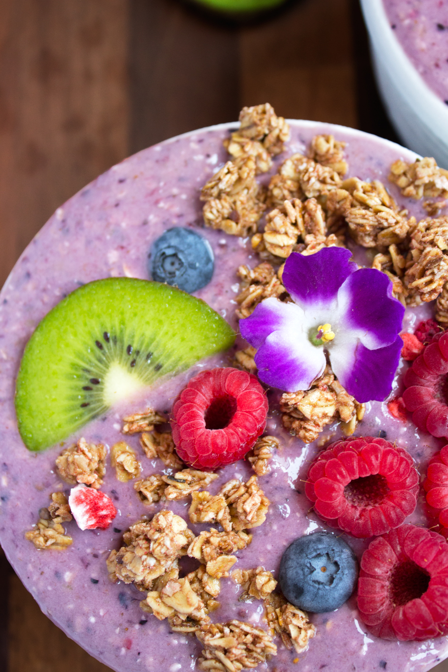 Purple Power Smoothie Bowls | Making Life Sweet with Lauren Gaskill