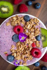 Purple Power Smoothie Bowls | Making Life Sweet with Lauren Gaskill