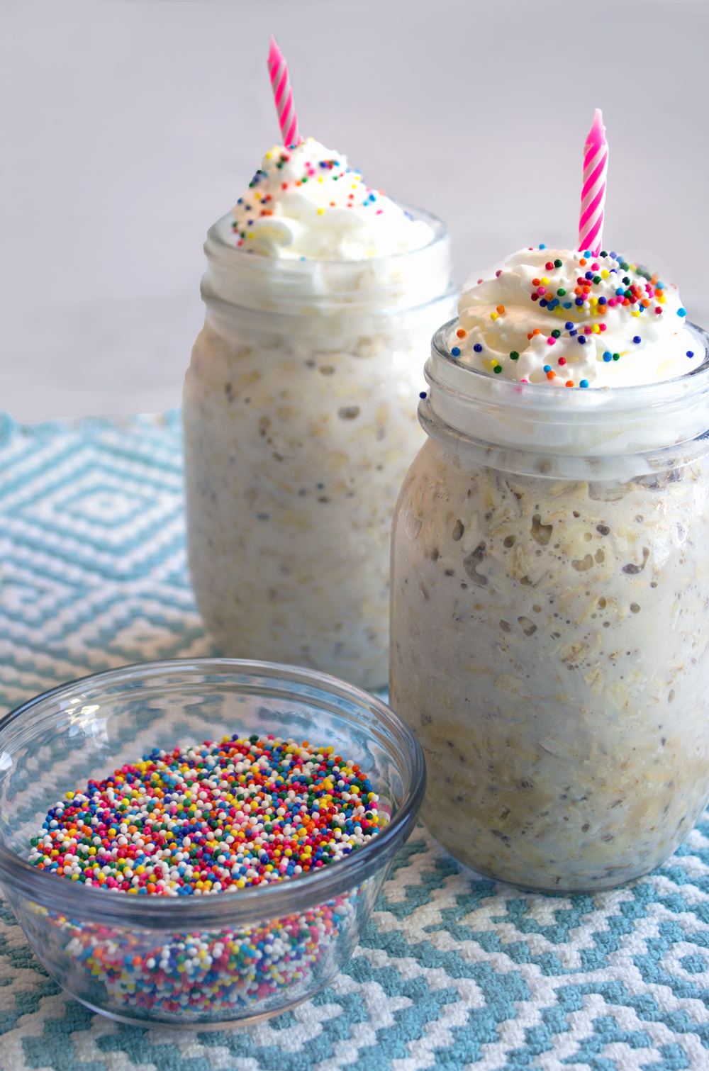 Cake Batter Overnight Oats | Making Life Sweet with Lauren Gaskill