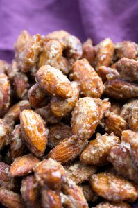 Pumpkin Spice Candied Almonds | Lauren Gaskill