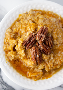 Pumpkin Pie Slow Cooker Steel Cut Oats