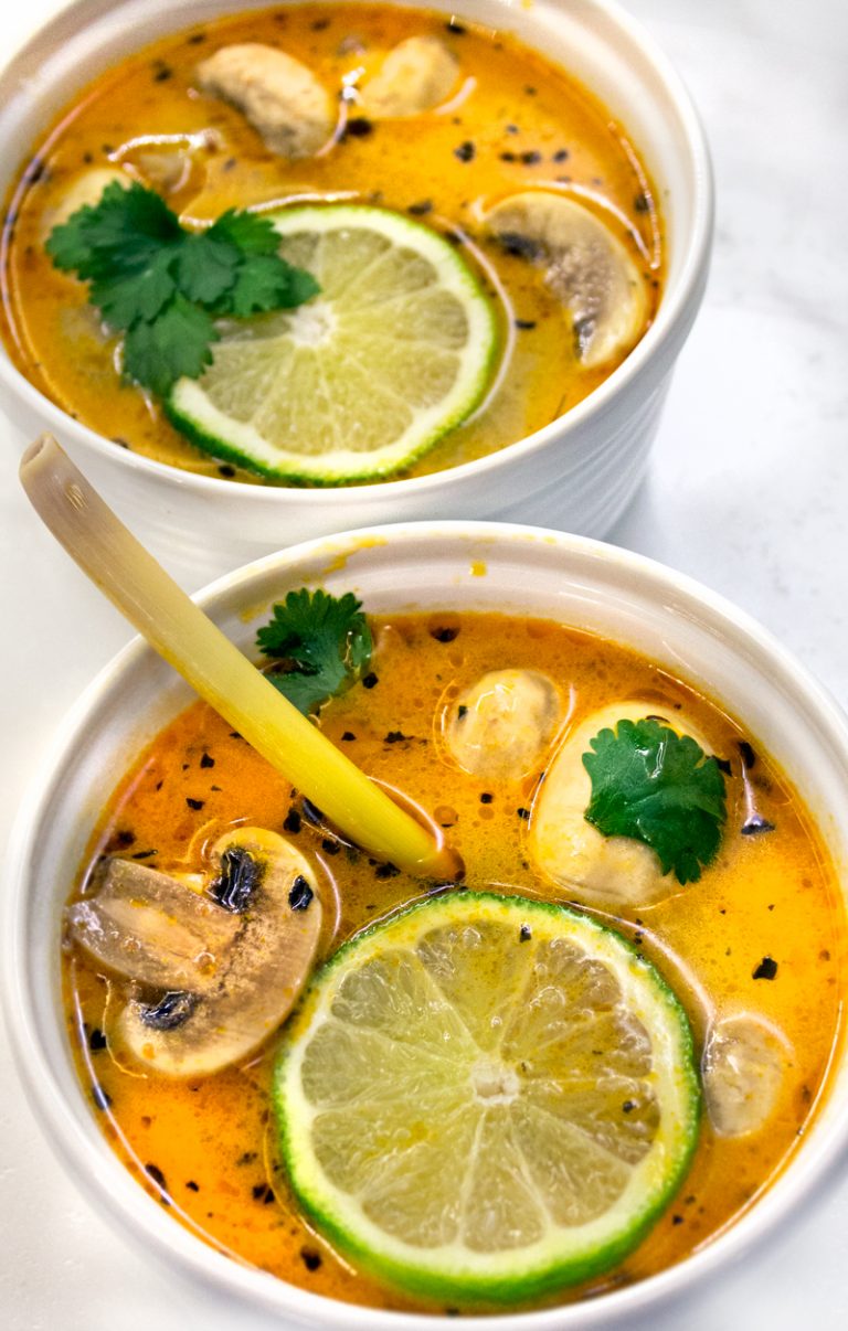 Tom Kha Gai (Thai Chicken Coconut Soup) | Making Life Sweet